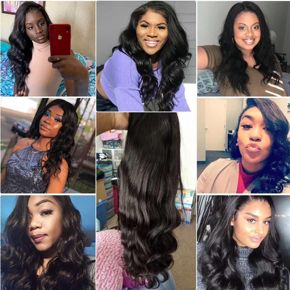 13x4 Lace Front Wigs Human Hair Pre Plucked Wet and Wavy Wigs Frontal Wigs Human Hair for Black Women