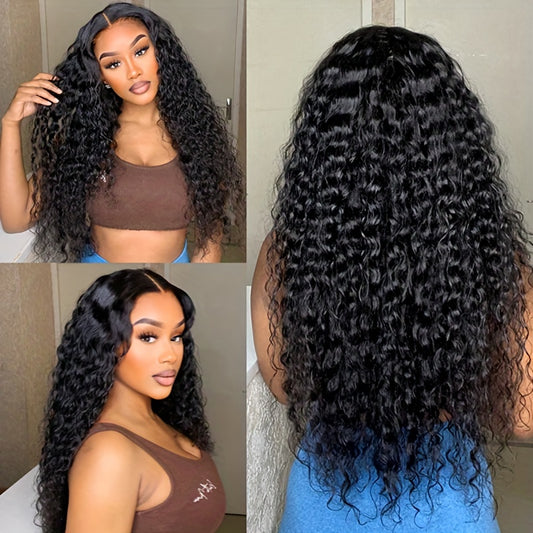 4X4 Lace Closure Jerry Curly Wigs Human Hair Pre Plucked Kinky Curly Lace Closure Wigs [Cora] Human Hair for Black Women