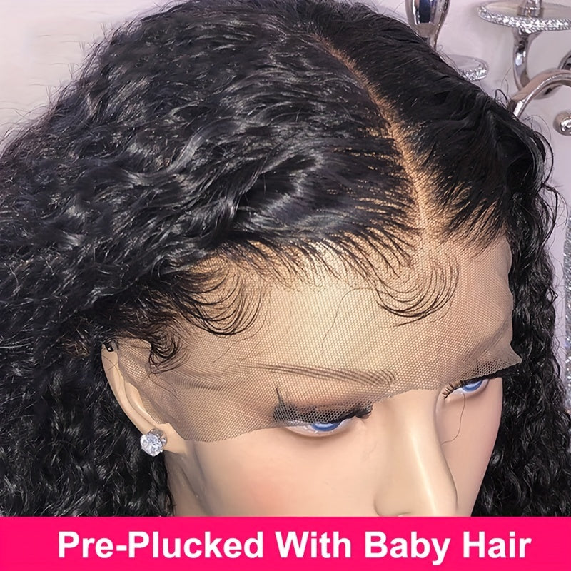 13x4 Water Wave Human Hair Wigs Human Hair Lace Frontal Water Wave Wig