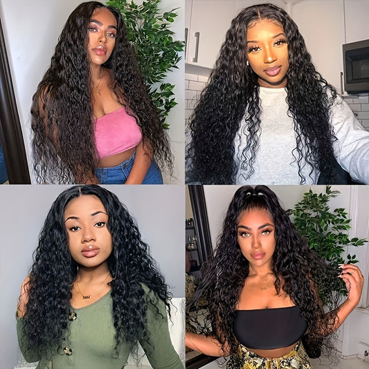 13x4 Water Wave Human Hair Wigs Human Hair Lace Frontal Water Wave Wig