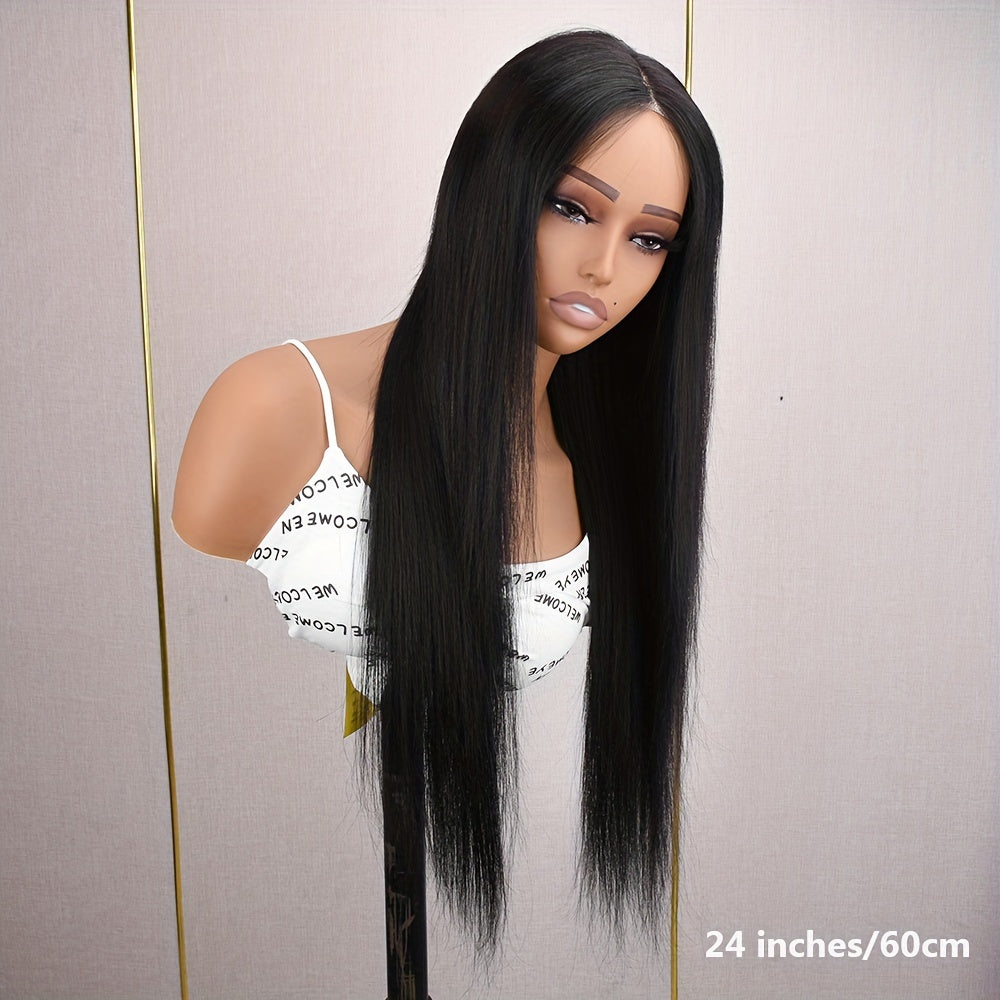 FLASH SALES 4x4 Straight Closure Wigs Human Hair 150% Density Silky Straight Hair