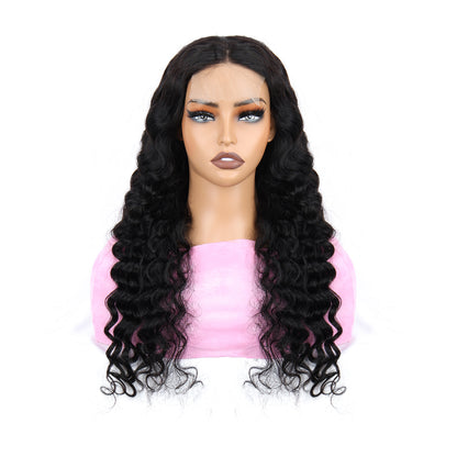 4x4 Lace Front Wigs Human Hair Pre Plucked Wet and Loose Wave Wigs Closure Wigs Human Hair for Black Women