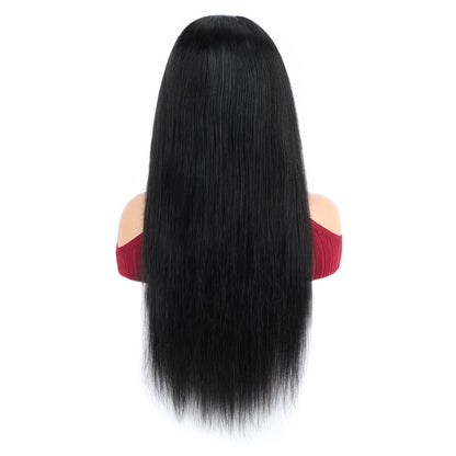 4x4 staight Lace Wigs Human Hair Bone Straight Lace Closue Wigs Human Hair