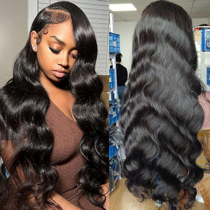 200% Density 13X6 Lace Front Wig Human Hair Straight Wig 13X6 Body Wave Wig [Pretty]