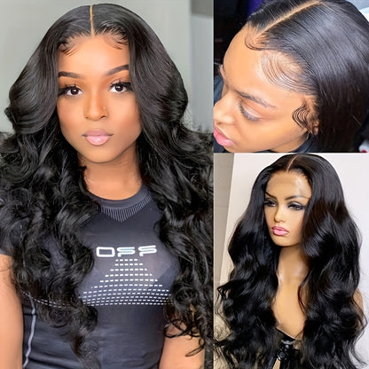 5x5 Lace Closure Body Wave Human Hair Wigs 180% Density Body Wave Wigs Human Hair