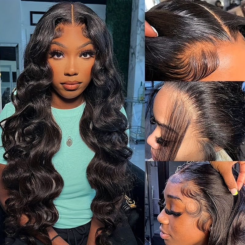 13x4 Lace Front Wigs Human Hair Pre Plucked Wet and Wavy Wigs Frontal Wigs Human Hair for Black Women