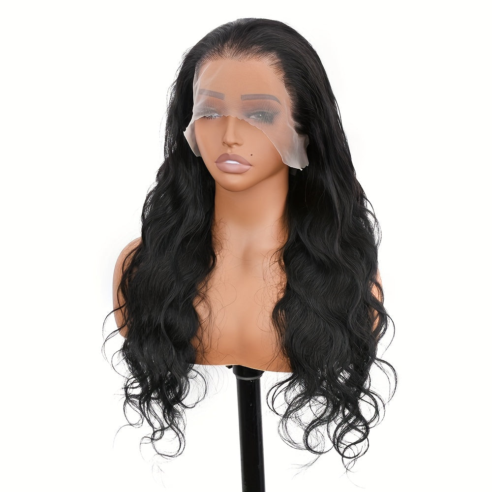 13x4 Lace Frontal Body Wave Wigs Human Hair Nature Wave Wigs US Warehouse Ship