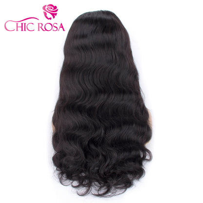 Chicrosa 4×4 Lace Closure Body Wave Human Hair Wigs Brazilian Body Wave Lace Closure Wigs