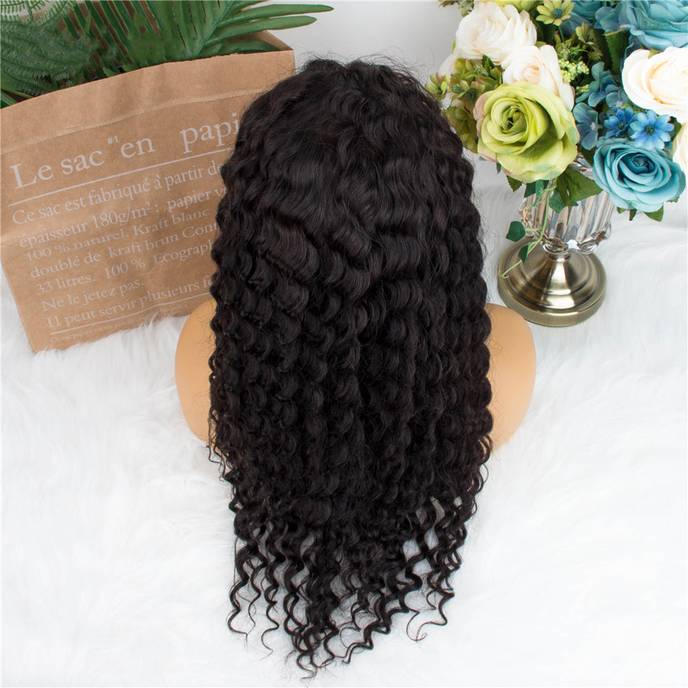 5x5 Lace Front Wigs Human Hair Pre Plucked Wet and Deep Wave Wigs Closure Wigs Human Hair for Black Women