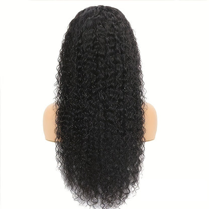 180% Density Jerry curly Wig Human Hair 4x4 Lace ClosureCurly Human Hair Wigs