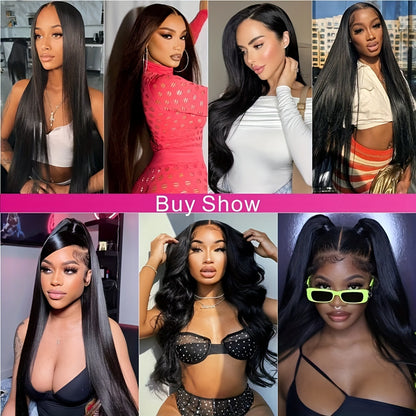 13x6 Lace Front Wig Human Hair Straight Wigs 180% Density Straight Wig [Gaga]