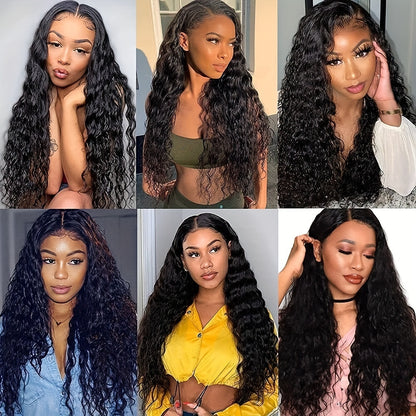 13x4 Lace Front Wigs Human Hair Deep Wave Wigs Frontal Wigs Human Hair for Black Women