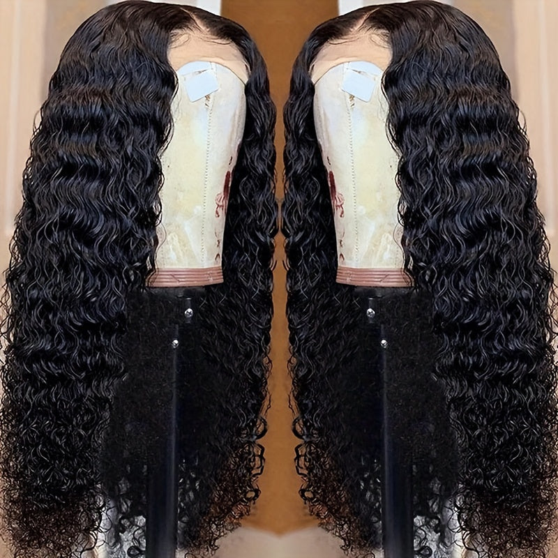 13x4 Lace Front Wigs Human Hair Pre Plucked Wet and Water Wave Wigs Frontal Wigs Human Hair for Black Women