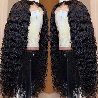 13x4 Lace Front Wigs Human Hair Pre Plucked Wet and Water Wave Wigs Frontal Wigs Human Hair for Black Women