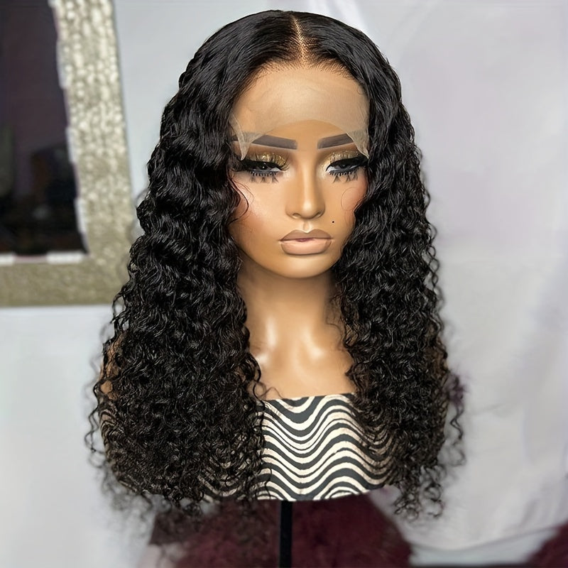 13x4 Lace Front Wigs Human Hair Pre Plucked Wet and Water Wave Wigs Frontal Wigs Human Hair for Black Women