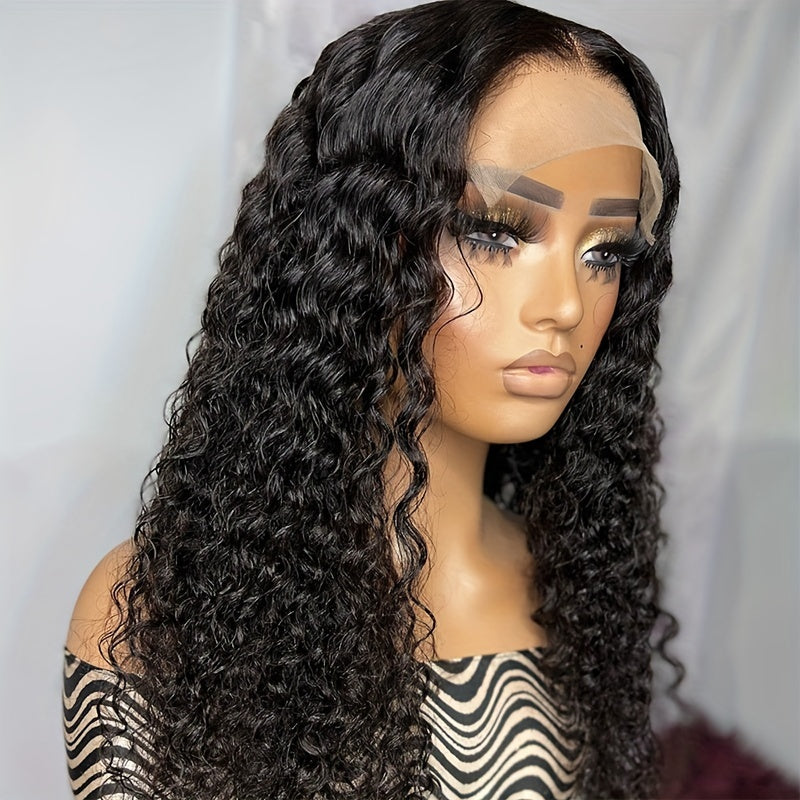 13x4 Lace Front Wigs Human Hair Pre Plucked Wet and Water Wave Wigs Frontal Wigs Human Hair for Black Women