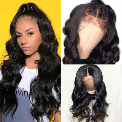 Chicrosa 4×4 Lace Closure Body Wave Human Hair Wigs Brazilian Body Wave Lace Closure Wigs