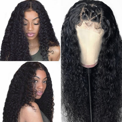 5x5 Lace Front Wigs Human Hair Pre Plucked Wet and Deep Wave Wigs Closure Wigs Human Hair for Black Women