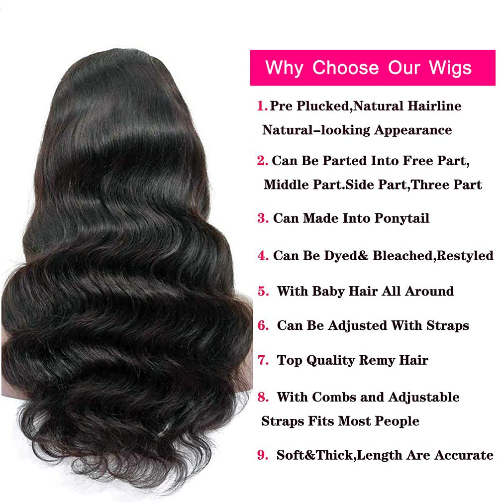 4*4 Lace Wavy With Baby hair human wig