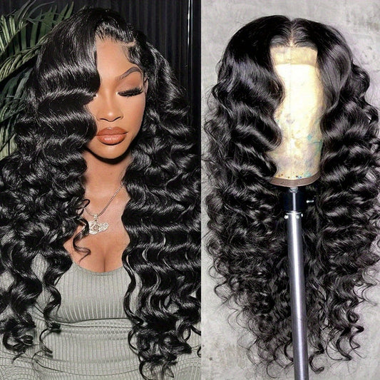 13x4 Lace Front Wigs Human Hair Pre Plucked Wet and Loose Wave Wigs Frontal Wigs Human Hair for Black Women