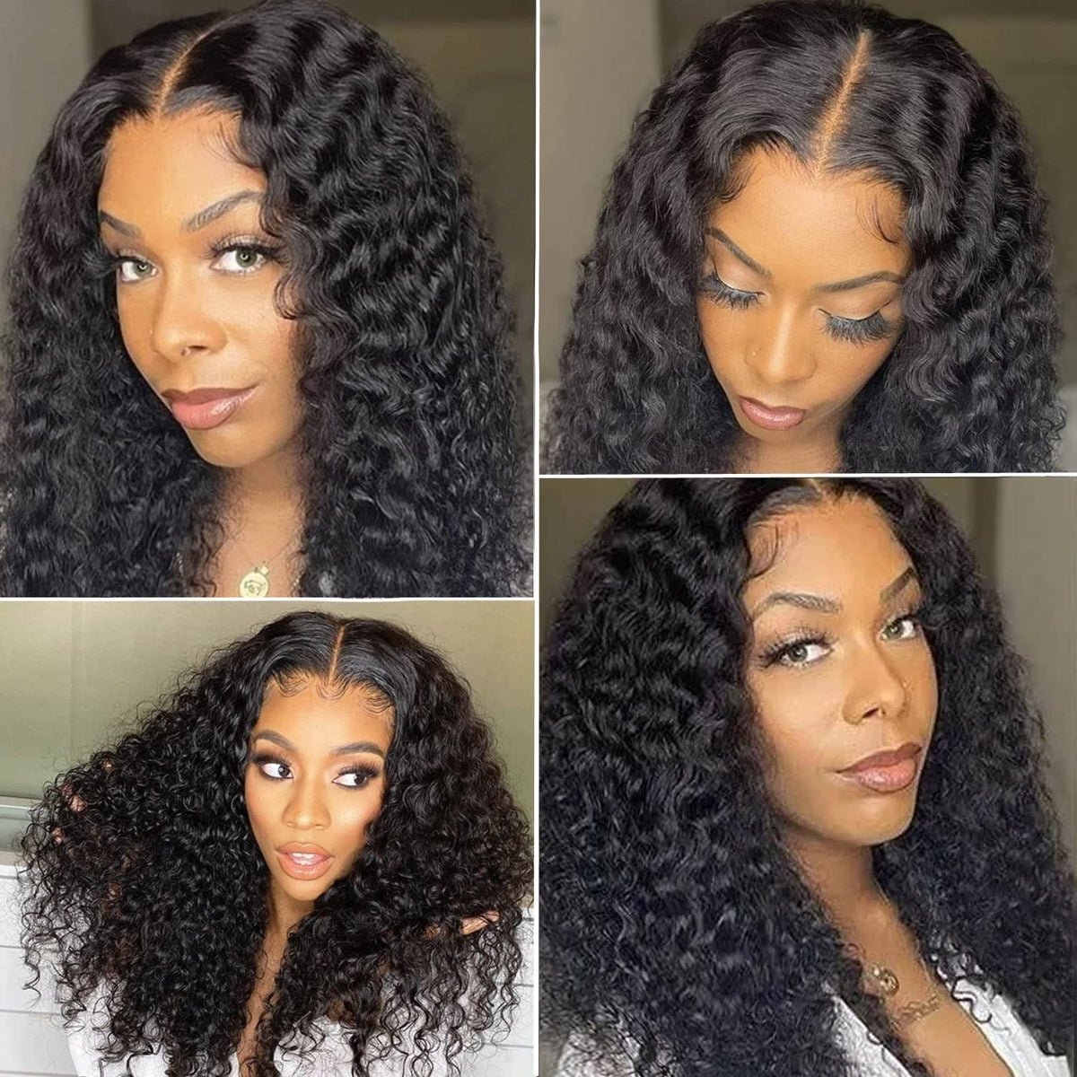 5x5 Lace Front Wigs Human Hair Pre Plucked Wet and Deep Wave Wigs Closure Wigs Human Hair for Black Women
