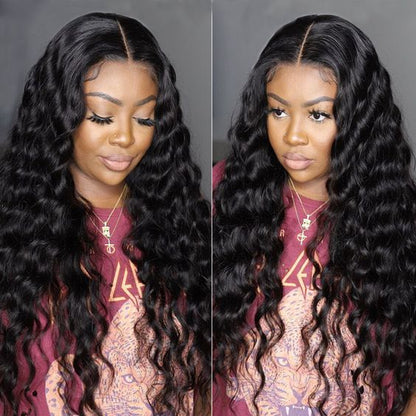 13x4 Lace Front Wigs Human Hair Deep Wave Wigs Frontal Wigs Human Hair for Black Women